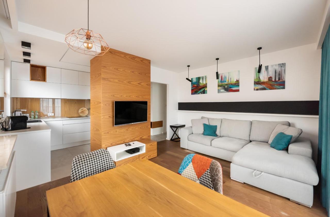ורשה Wislany Mokotow Stylish Apartment מראה חיצוני תמונה